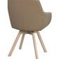 Alison Karmstol Beige läder/Vitpigmenterad Ek | Rowico Home | 7340126585580 | 118145 | Maessing Interiör
