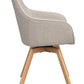 Alison Karmstol Beige/Ek | Rowico Home | 7340126585863 | 118084 | Maessing Interiör