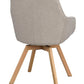 Alison Karmstol Beige/Ek | Rowico Home | 7340126585863 | 118084 | Maessing Interiör