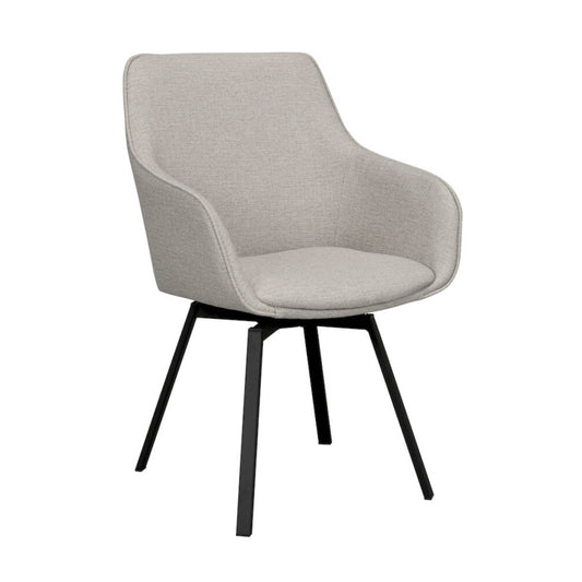 Alison Karmstol Beige/Svart | Rowico Home | 7340126585856 | 118083 | Maessing Interiör