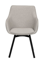 Alison Karmstol Beige/Svart | Rowico Home | 7340126585856 | 118083 | Maessing Interiör