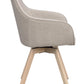 Alison Karmstol Beige/Vitpigmenterad Ek | Rowico Home | 7340126585870 | 118085 | Maessing Interiör