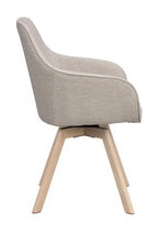 Alison Karmstol Beige/Vitpigmenterad Ek | Rowico Home | 7340126585870 | 118085 | Maessing Interiör