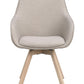 Alison Karmstol Beige/Vitpigmenterad Ek | Rowico Home | 7340126585870 | 118085 | Maessing Interiör
