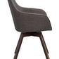 Alison Karmstol Grå/Brun Ek | Rowico Home | 7340126585849 | 118082 | Maessing Interiör