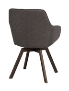 Alison Karmstol Grå/Brun Ek | Rowico Home | 7340126585849 | 118082 | Maessing Interiör