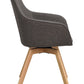 Alison Karmstol Grå/Ek | Rowico Home | 7340126585825 | 118080 | Maessing Interiör