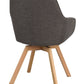 Alison Karmstol Grå/Ek | Rowico Home | 7340126585825 | 118080 | Maessing Interiör