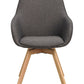 Alison Karmstol Grå/Ek | Rowico Home | 7340126585825 | 118080 | Maessing Interiör