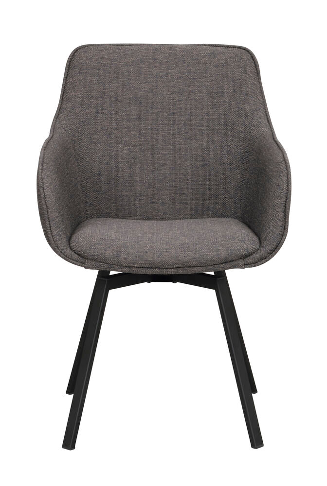 Alison Karmstol Grå/Svart | Rowico Home | 7340126585818 | 118079 | Maessing Interiör