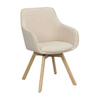 Alison Karmstol Ljusbeige/Ek | Rowico Home | 7340126571682 | 117880 | Maessing Interiör