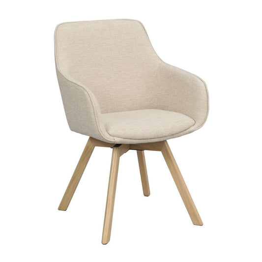 Alison Karmstol Ljusbeige/Ek | Rowico Home | 7340126571682 | 117880 | Maessing Interiör