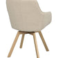 Alison Karmstol Ljusbeige/Ek | Rowico Home | 7340126571682 | 117880 | Maessing Interiör