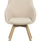 Alison Karmstol Ljusbeige/Ek | Rowico Home | 7340126571682 | 117880 | Maessing Interiör