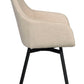 Alison Karmstol Ljusbeige/Svart | Rowico Home | 7340126585634 | 117879 | Maessing Interiör