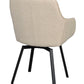 Alison Karmstol Ljusbeige/Svart | Rowico Home | 7340126585634 | 117879 | Maessing Interiör