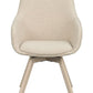 Alison Karmstol Ljusbeige/Vitpigmenterad Ek | Rowico Home | 7340126571699 | 117881 | Maessing Interiör