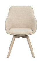Alison Karmstol Ljusbeige/Vitpigmenterad Ek | Rowico Home | 7340126571699 | 117881 | Maessing Interiör