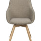 Alison Karmstol Mörkbeige/Ek | Rowico Home | 7340126571712 | 117884 | Maessing Interiör