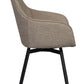 Alison Karmstol Mörkbeige/Svart | Rowico Home | 7340126585641 | 117883 | Maessing Interiör