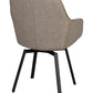 Alison Karmstol Mörkbeige/Svart | Rowico Home | 7340126585641 | 117883 | Maessing Interiör