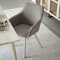 Alison Karmstol Mörkbeige/Vitpigmenterad Ek | Rowico Home | 7340126571729 | 117885 | Maessing Interiör
