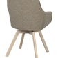 Alison Karmstol Mörkbeige/Vitpigmenterad Ek | Rowico Home | 7340126571729 | 117885 | Maessing Interiör