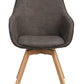 Alison Karmstol Mörkgrå/Ek | Rowico Home | 7340126585900 | 118090 | Maessing Interiör