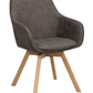 Alison Karmstol Mörkgrå/Ek | Rowico Home | 7340126585900 | 118090 | Maessing Interiör