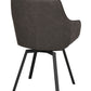 Alison Karmstol Mörkgrå/Svart | Rowico Home | 7340126585894 | 118089 | Maessing Interiör