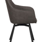 Alison Karmstol Mörkgrå/Svart | Rowico Home | 7340126585894 | 118089 | Maessing Interiör