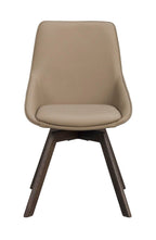 Alison Stol Beige Läder/Brun Ek | Rowico Home | 7340126585511 | 118136 | Maessing Interiör