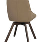 Alison Stol Beige Läder/Brun Ek | Rowico Home | 7340126585511 | 118136 | Maessing Interiör