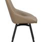 Alison Stol Beige Läder/Svart | Rowico Home | 7340126585528 | 118137 | Maessing Interiör