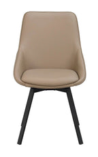 Alison Stol Beige Läder/Svart | Rowico Home | 7340126585528 | 118137 | Maessing Interiör