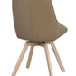 Alison Stol Beige Läder/Vitpigmenterad Ek | Rowico Home | 7340126585504 | 118135 | Maessing Interiör