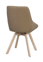Alison Stol Beige Läder/Vitpigmenterad Ek | Rowico Home | 7340126585504 | 118135 | Maessing Interiör