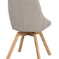 Alison Stol Beige/Ek | Rowico Home | 7340126585726 | 118064 | Maessing Interiör