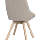 Alison Stol Beige/Vitpigmenterad Ek | Rowico Home | 7340126585733 | 118065 | Maessing Interiör