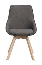 Alison Stol Grå/Vitpigmenterad Ek | Rowico Home | 7340126585696 | 118061 | Maessing Interiör
