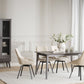 Alison Stol Ljusbeige/Svart | Rowico Home | 7340126585610 | 117859 | Maessing Interiör