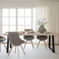 Alison Stol Mörkbeige/Vitpigmenterad Ek | Rowico Home | 7340126571668 | 117865 | Maessing Interiör