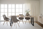 Alison Stol Mörkbeige/Vitpigmenterad Ek | Rowico Home | 7340126571668 | 117865 | Maessing Interiör