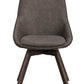 Alison Stol Mörkgrå/Brun Ek | Rowico Home | 7340126585801 | 118072 | Maessing Interiör