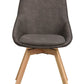 Alison Stol Mörkgrå/Ek | Rowico Home | 7340126585788 | 118070 | Maessing Interiör