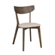 Ami Stol Beige/Brun Ek