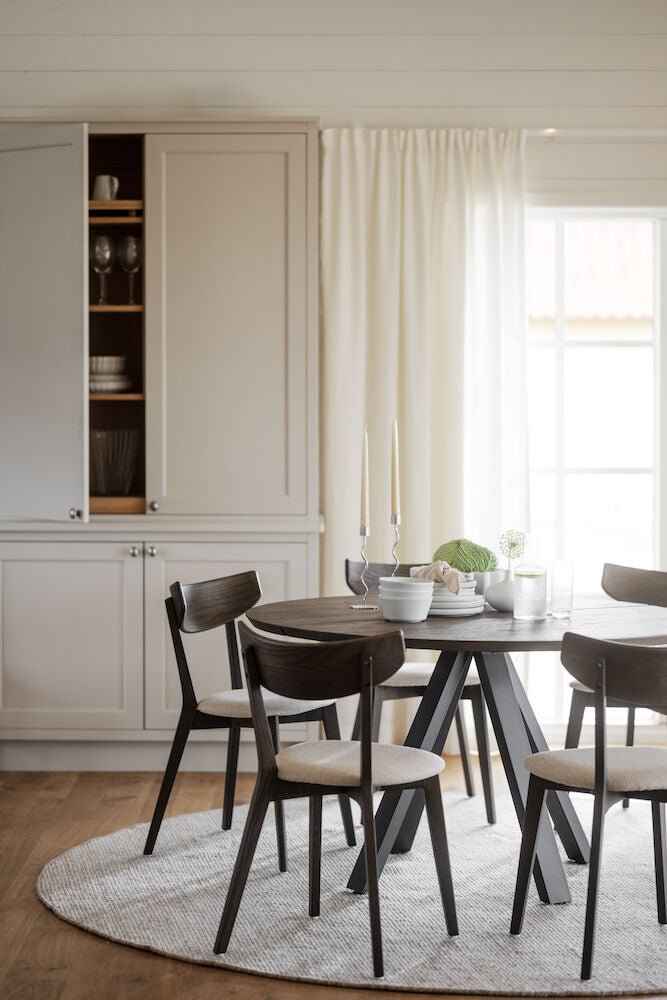 Ami Stol Beige/Brun Ek | Rowico Home | 7340126556429 | 113033 | Maessing Interiör
