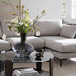 Arran Soffbord Brun Ek/Glas Ø93 | Rowico Home | 7340126580004 | 121274 | Maessing Interiör