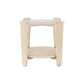 Arran Soffbord Vitpigmenterad Ek/Glas Ø52 | Rowico Home | 7340126579992 | 121273 | Maessing Interiör