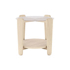Arran Soffbord Vitpigmenterad Ek/Glas Ø52 | Rowico Home | 7340126579992 | 121273 | Maessing Interiör
